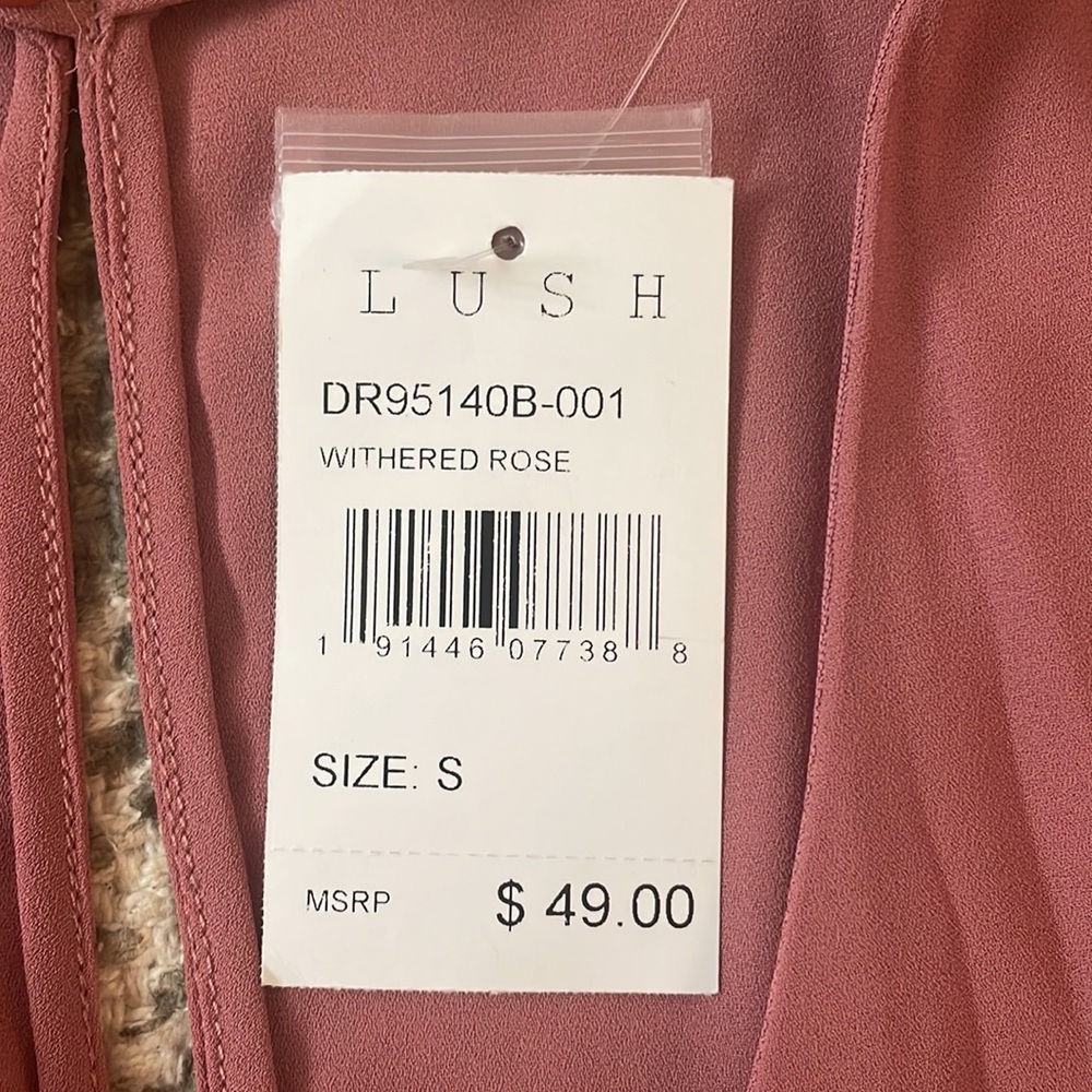 NWT Lush Wrap Dress - Picture 3 of 3